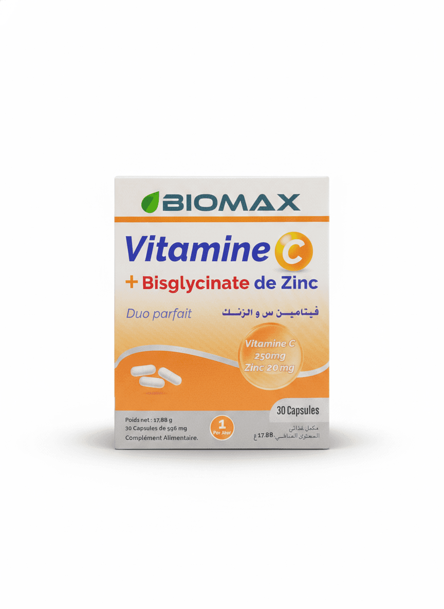 BIOMAX VIT C+ZINC B/30 PPA :