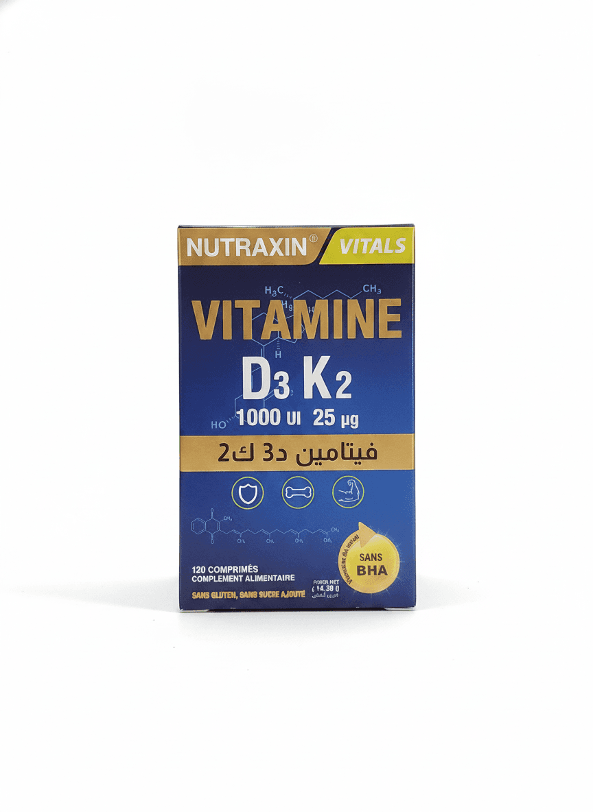 NUTRAXIN VIT D3+K2 1000UI