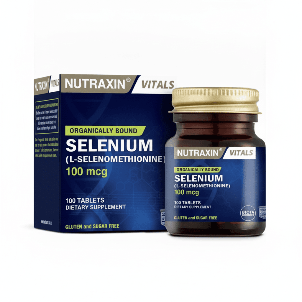 NUTRAXIN SELENIUM 100MCG