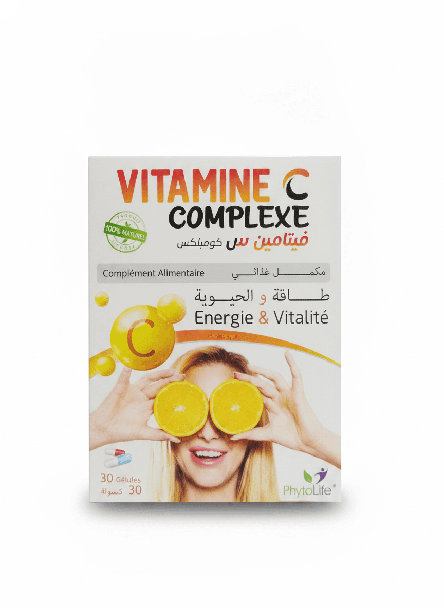 PHY VIT C COMPLEX B/30 PPA