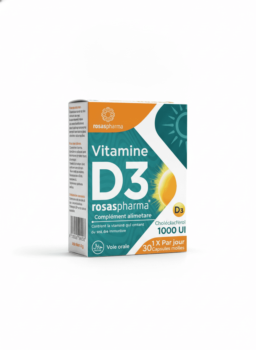 ROSAS VIT D3 1000UI BT/30