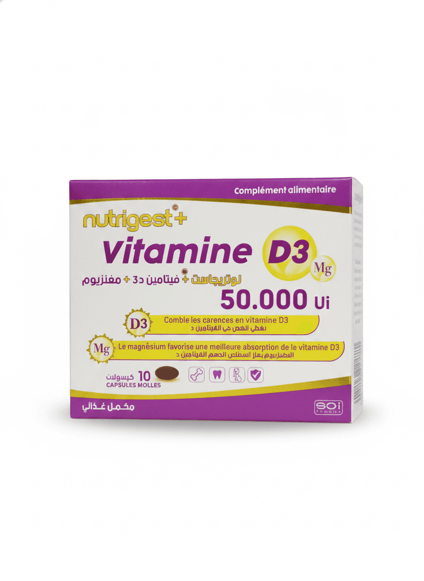 Nutrigest vit D3 50000