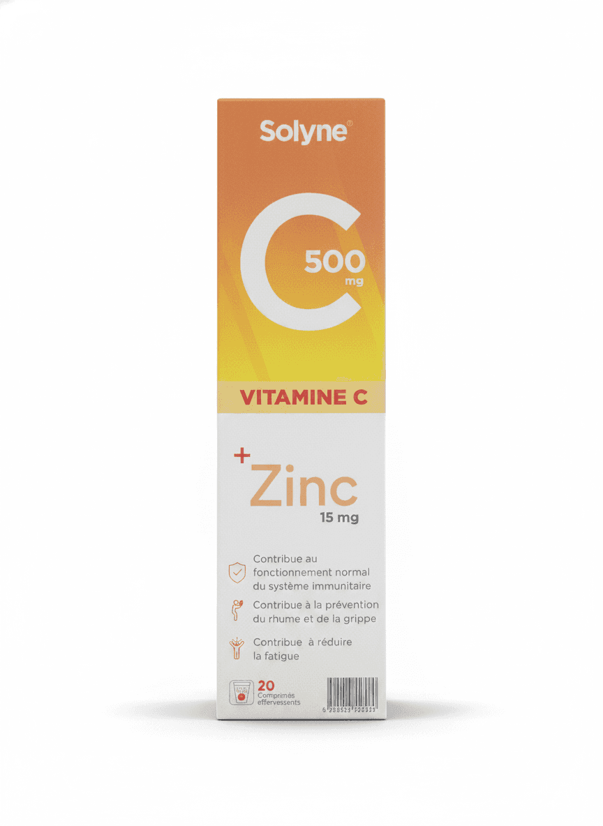 SOLYNE VIT C 500+ZINC PPA :